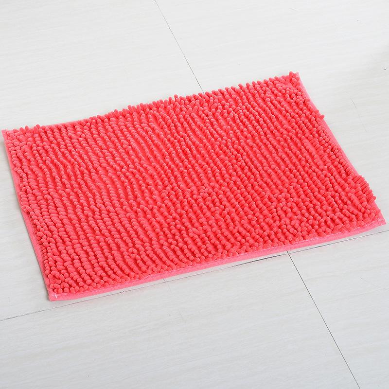 Chenille Entry Mat Bathroom Bathroom Toilet Toilet Absorbent Door Mat Foyer Entry Foot Non-slip Mat