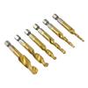 Screw Thread Tap Drill BIt 1/4 Hexagonal Drive Industrial Strength Threading Tool For Precisions Machining