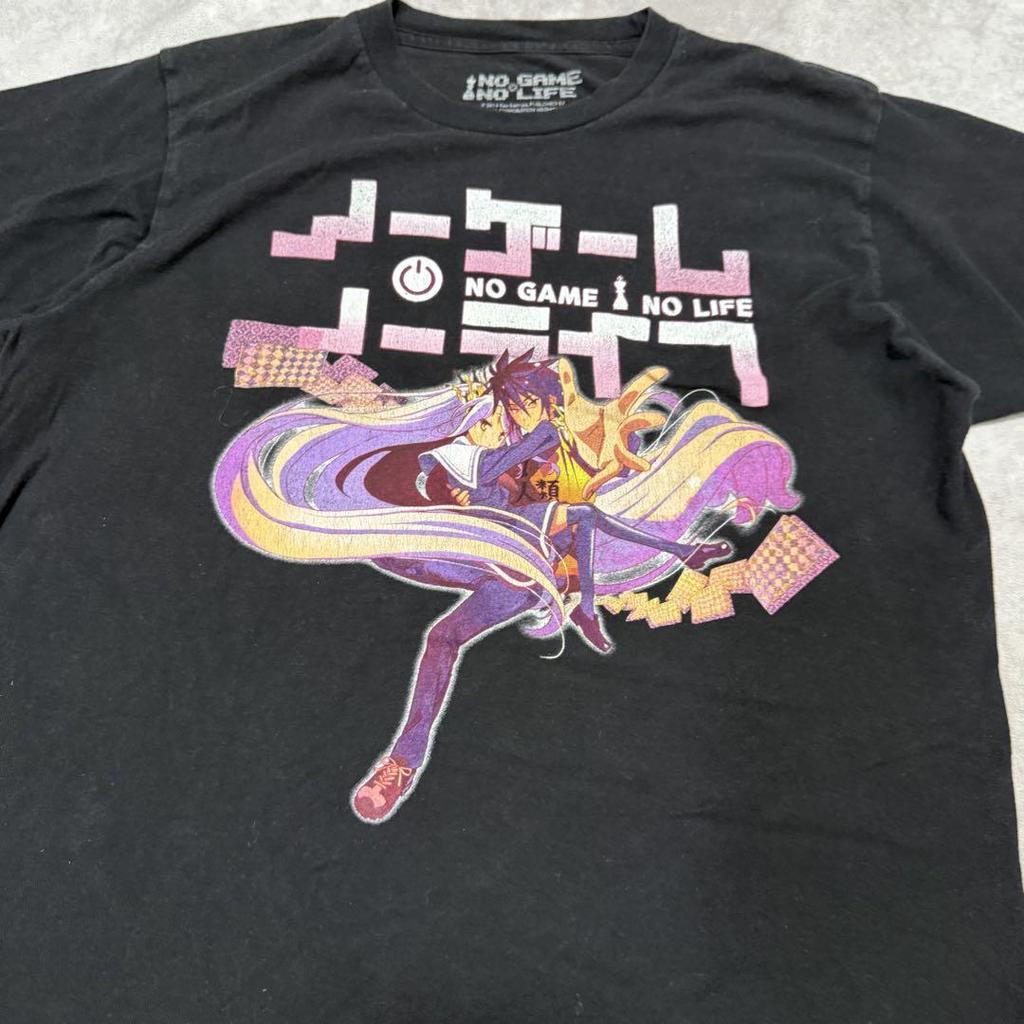 [USED] No Game No Life Japanese Anime T-Shirt Character M