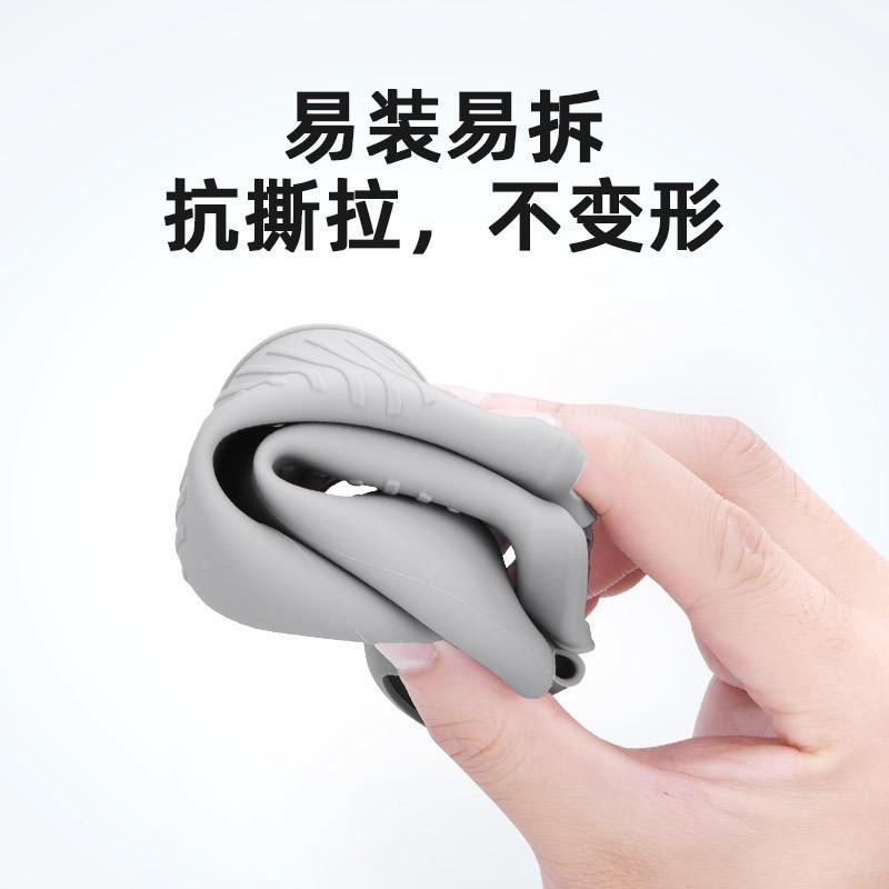 Silicone Remote Controller Cover DJI Air 3 RC2 RC1 RC-N1 N2 With Screen Protection Gray Black Anti-Slip Grip