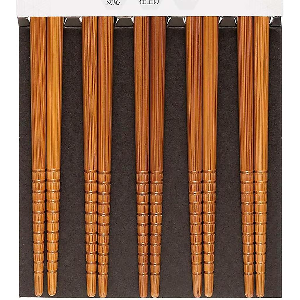 Sunlife Dishwasher Set of Commercial Guest Soot Made in Chopsticks, Safe, Anti-Slip, Antibacterial, 22.5cm, 5, Use, Use, Bamboo, Bamboo, Soft, Japan,