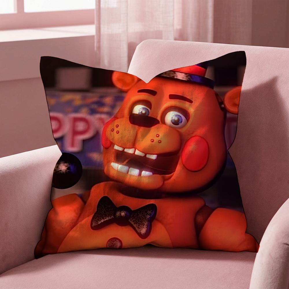 F-Five Nights At Freddy's GAME Cushion Cover Multi-Scene Pillow Cover for Home & Car - Reversible, Soft & Durable for Daily Use