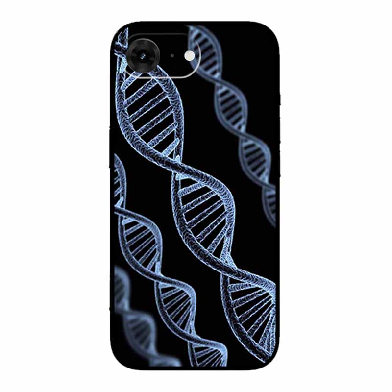 For iPhone 16e 2025 Case 16 E Coque Flowers Black Silicone Soft Back Cover Case For iPhone 16e Phone Cases 6.1" Funda Shockproof