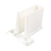12pcs Wire Shelf End Bracket White Plastic Closet Shelves Brackets with Screws