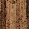 Side Table with Wheels Reclaimed Wood Look 40 x 35 x 60 cm Engineered Wood