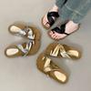 Fashion Shoes Woman 2025 Female Slippers Rubber Flip Flops New Silver Beach Hawaiian Slides Scandals Shoes Ladies' Slippers Summer Clogs