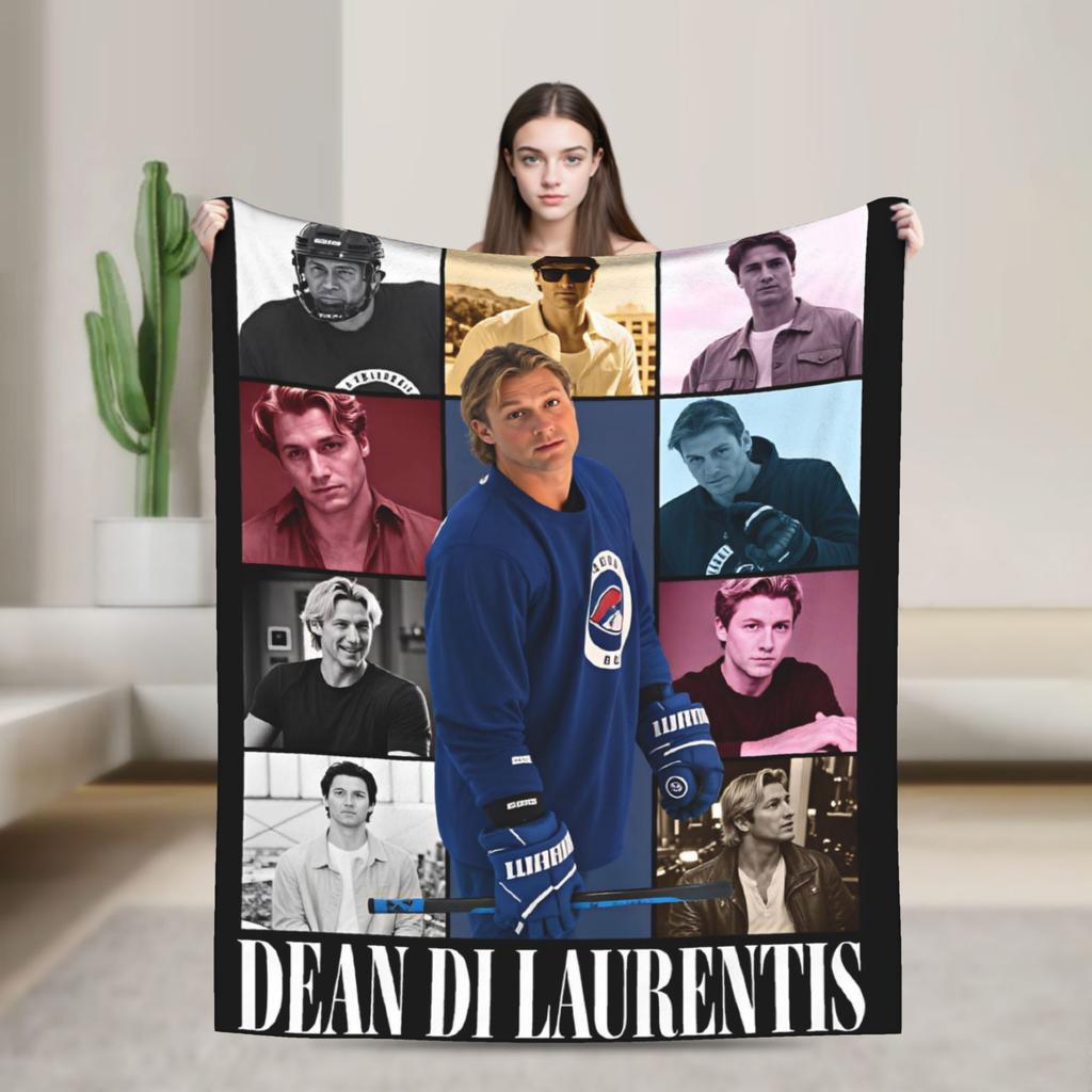 Dean Di Laurentis Off Campus Poster Warm Comfy Blanket For Sofa Home Print Throw Blanket Spring Plane Travel Flannel Bedspread