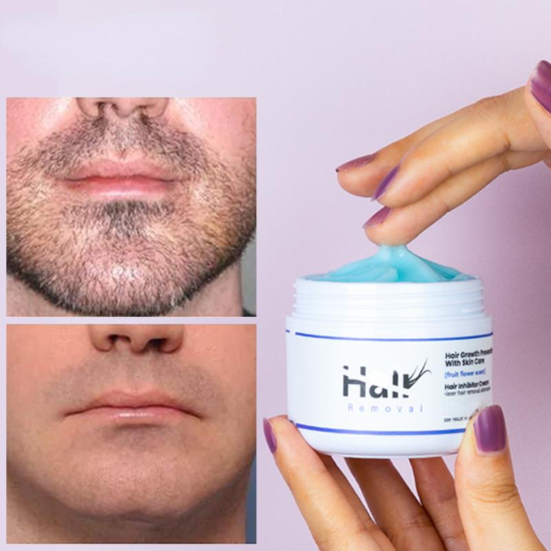 

Постоянный ингибитор роста волос Борода Бикини Интимные ноги Тело подмышек Лосьон Безболезненный крем для удаления волос и успокаивающее средство для кожи