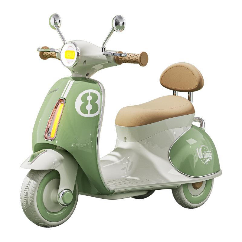 Children's Cross-Border Electric Tricycle with Remote Control - Dual-Drive, Rechargeable, Ideal Gift for Boys and Girls