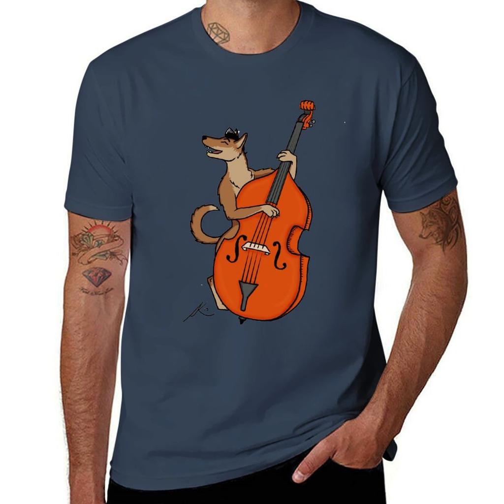 Ding Rockabilly Bass Tshirt Big And Tall Basic Tee Shirt Tshirt