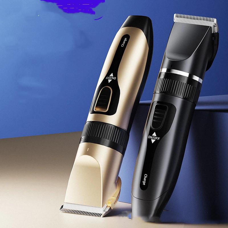 New Multifunctional Ceramic Hair Clipper Razor Electric Clipper Rechargeable Household Electric Shaving Professional Hair Salon Artifact Self-cutting
