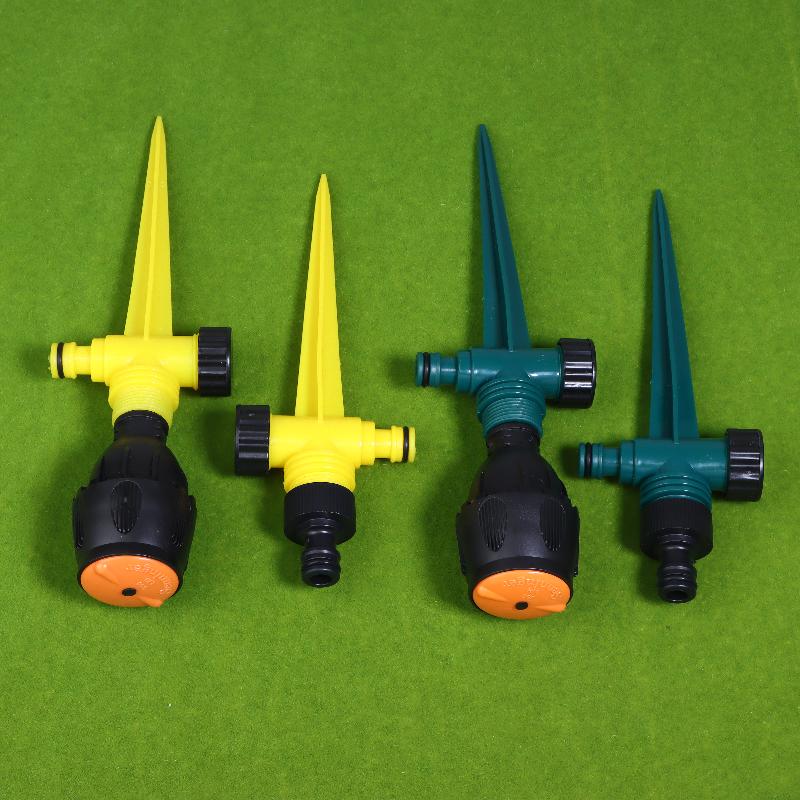 2 Sets/lot Garden Sprinkler 360 Degree Rotation Irrigation Watering System Plant Watering Sprinkler For Agriculture Lawn Farm