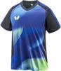Butterfly Gresley Game Royal Blue Size S Shirt, (183),