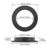 4pcs E26 / E27 Lampshade Collar Rings Threaded Candelabra Base Retainer Lock Light Shades Socket Reducing Ring Bulb Holder