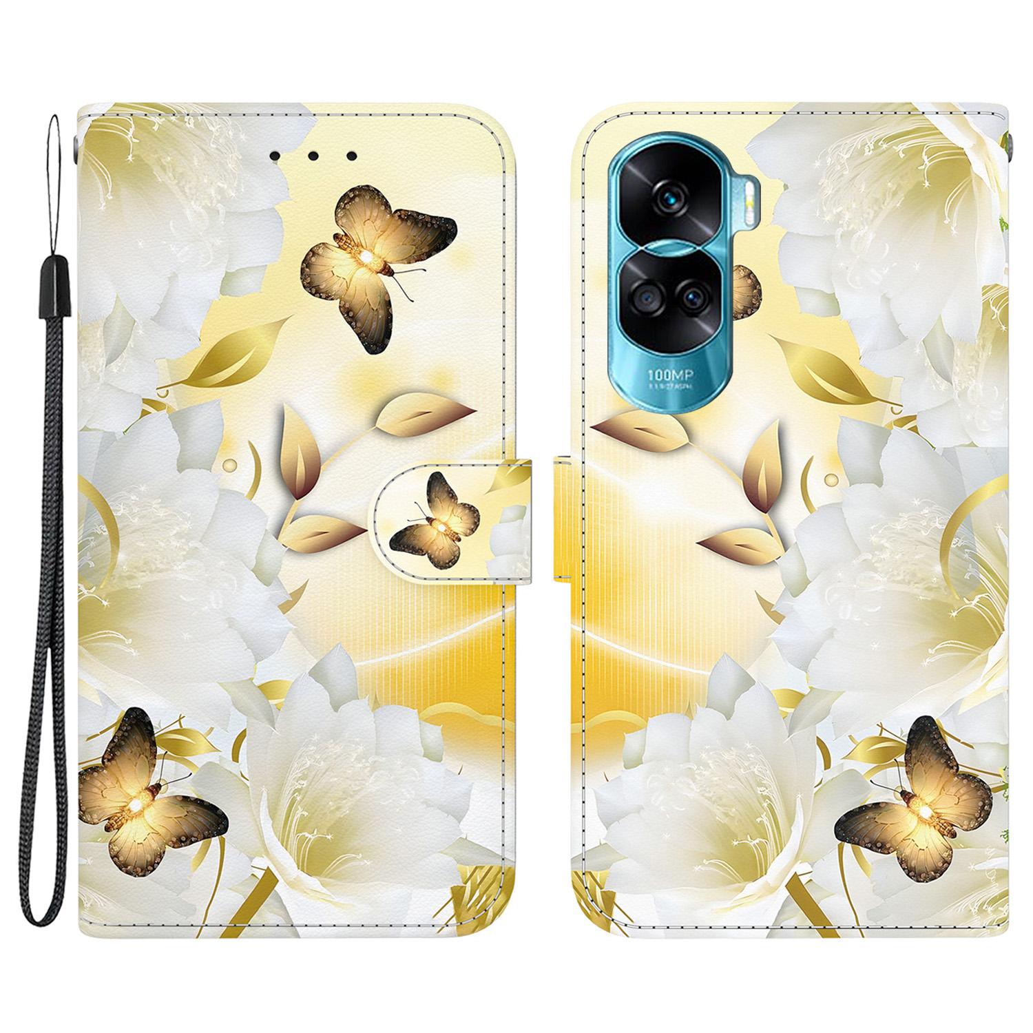 

For Honor 90 Lite 5G/X50i 5G Case Pattern Printing Anti-drop Phone Cover H