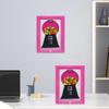 Hanging Candy Machine Photo Frame Wall Mounted Gumball Machine Picture Frames Wall Mount Candy Dispenser Food Storage