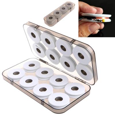 8/16Pcs Plastic Winding Board Fishing Line Wire Shaft Bobbin Spools Tackle Box Gift