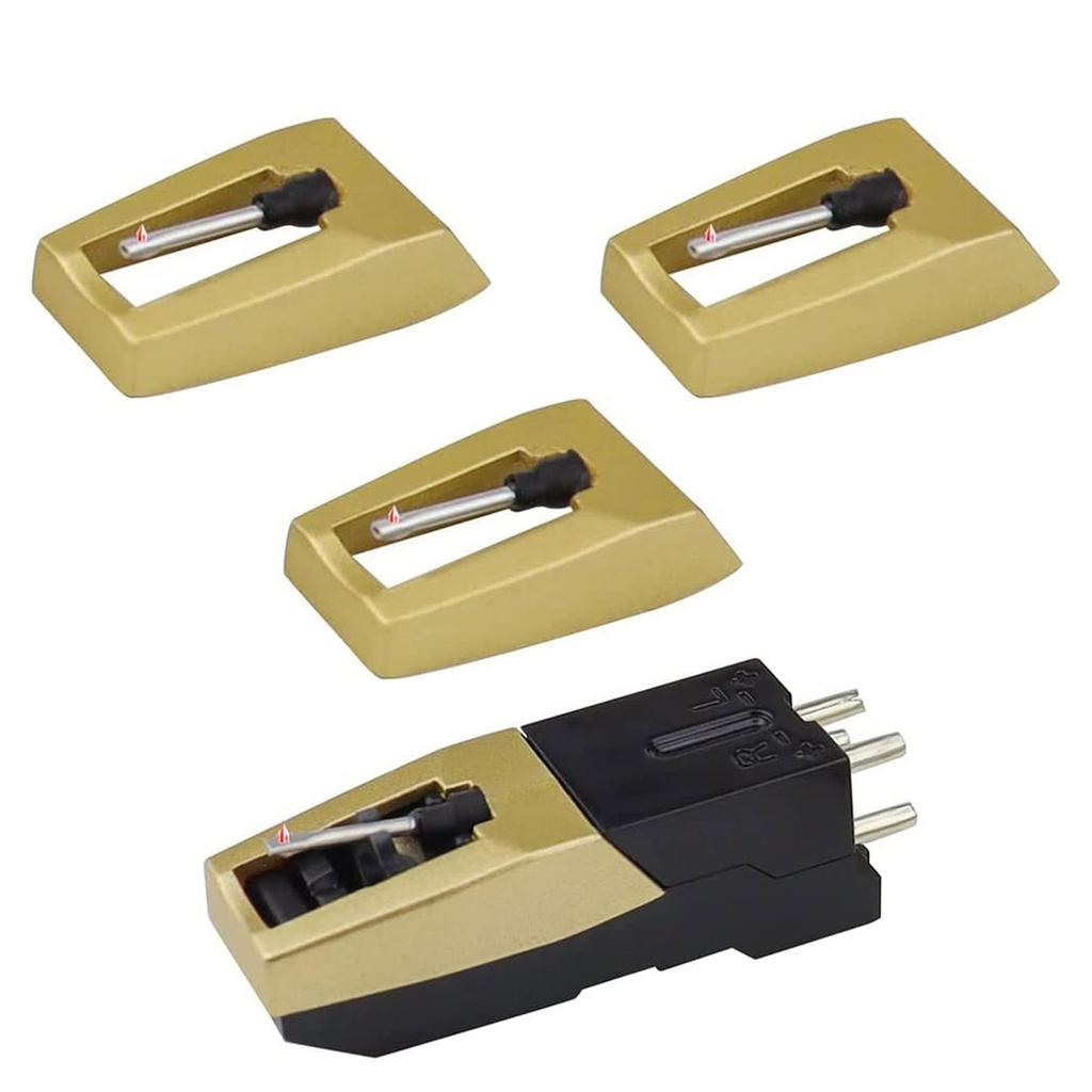 High Fidelity Phonograph Cartridge Kit Record Player Needle Set with Diamond Tip for Enhanced Sound Quality Accessories