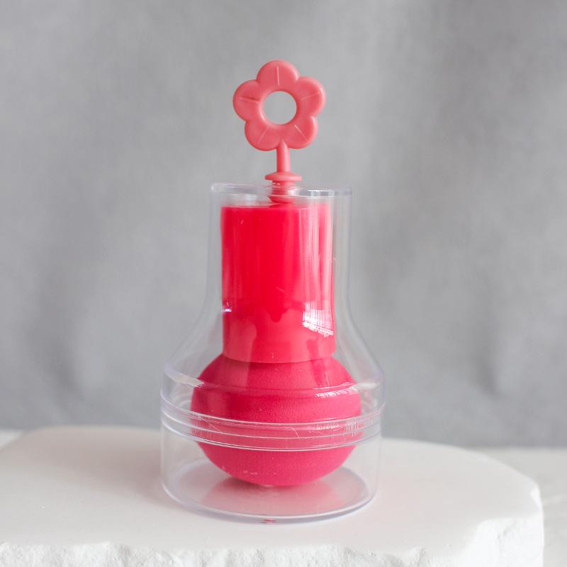 Mushroom Head Makeup Sponge – Soft, Colorful, Dry/Wet Use