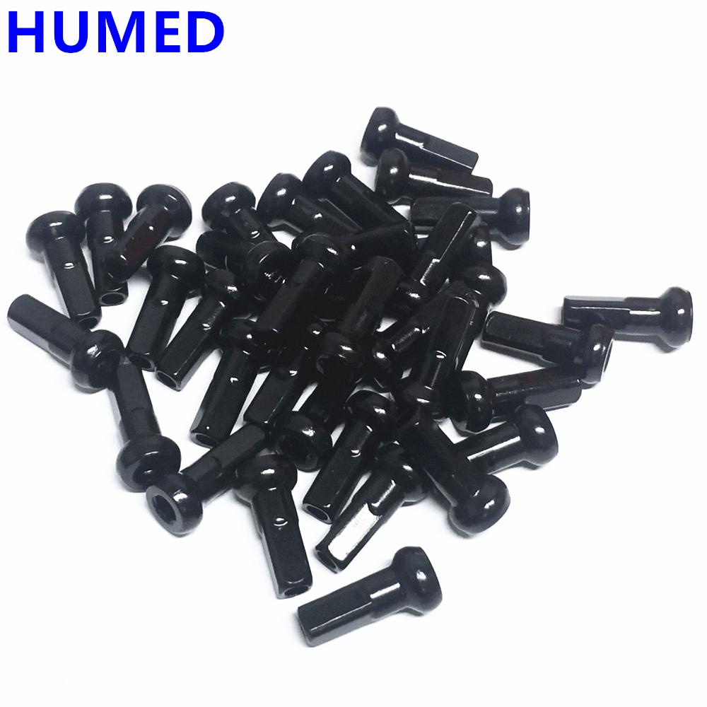 36pcs/lot Customized 9G 3.5 mm Motorcycle Spoke Nipples Material aluminum alloy Hexagon Tail Motorcycle Wheel Spoke Use Nut black-36pcs