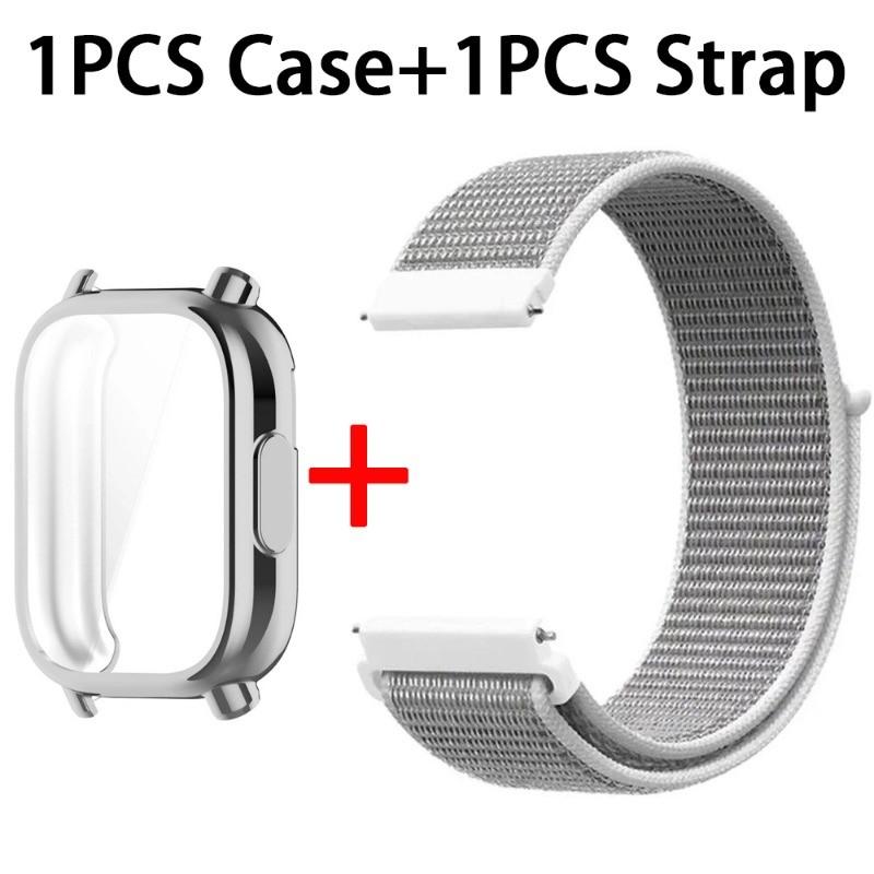 Case + Nylon Strap for Redmi Watch 5 Active / 5 Lite watchband for Xiaomi Redmi Watch 5Lite 5Active Wristband Strap and Case