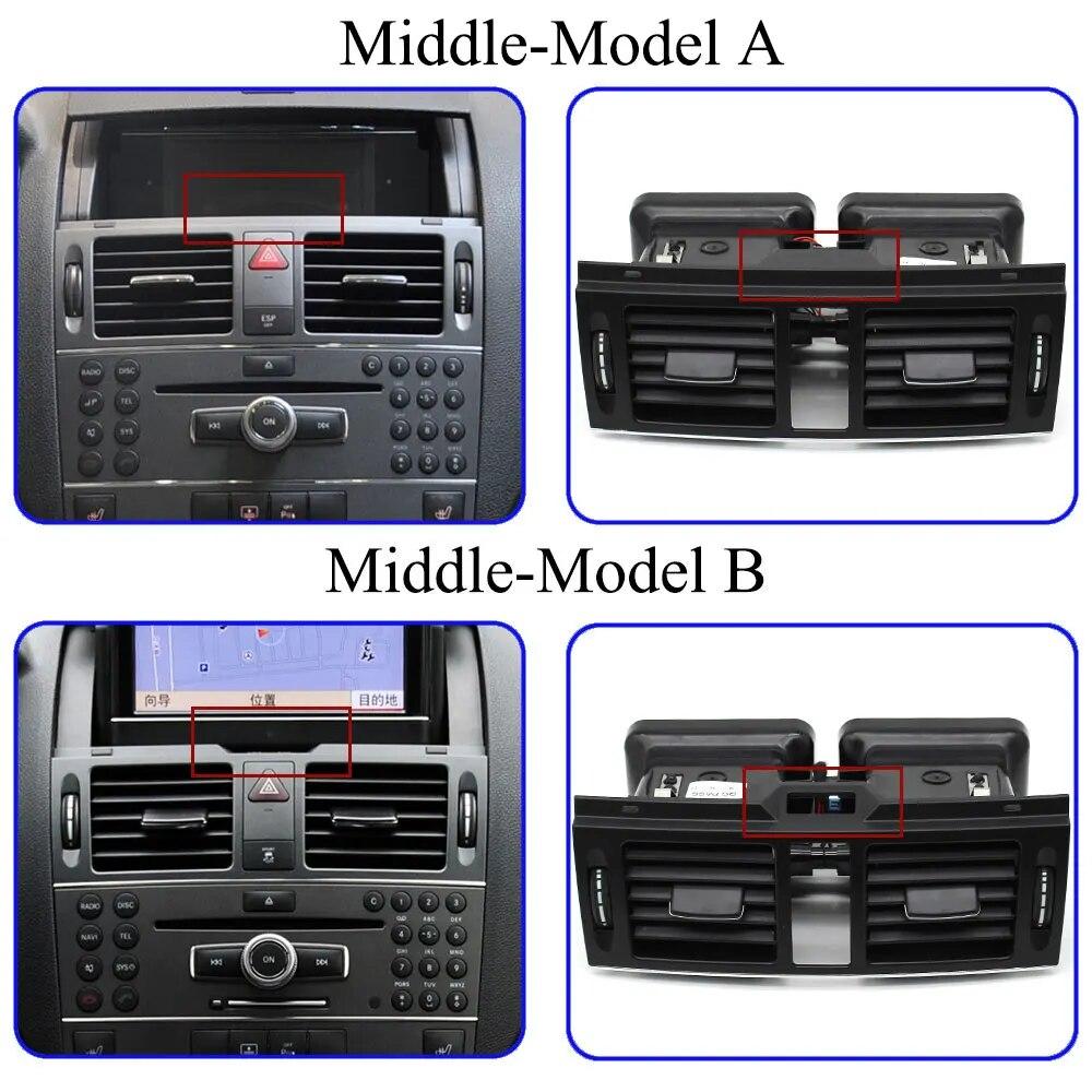W204 Dash Center AC Air Vent Outlet Grille Assembly Left Right AC Vent For Mercedes Benz C Class C180 C200 220 230 260 C300 350
