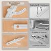 Precise Geometry Drawing Multifunction Drawing Compass Morandi Precision Compass  Student Use
