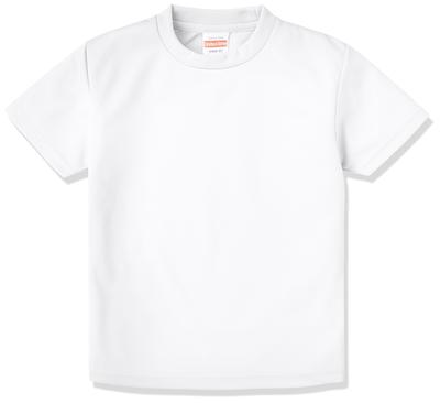 United Athle Dry Athletic Size Size 130 4.1 Oz. T-Shirt, 590002, Kids, 001, White,