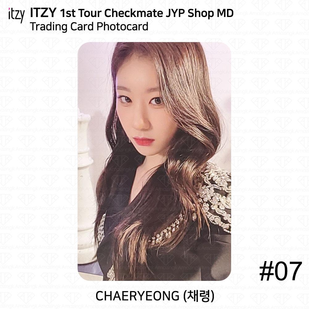 ITZY 1st Tour Checkmate Official MD Trading Card Photocard JYP SHOP KPOP K-POP