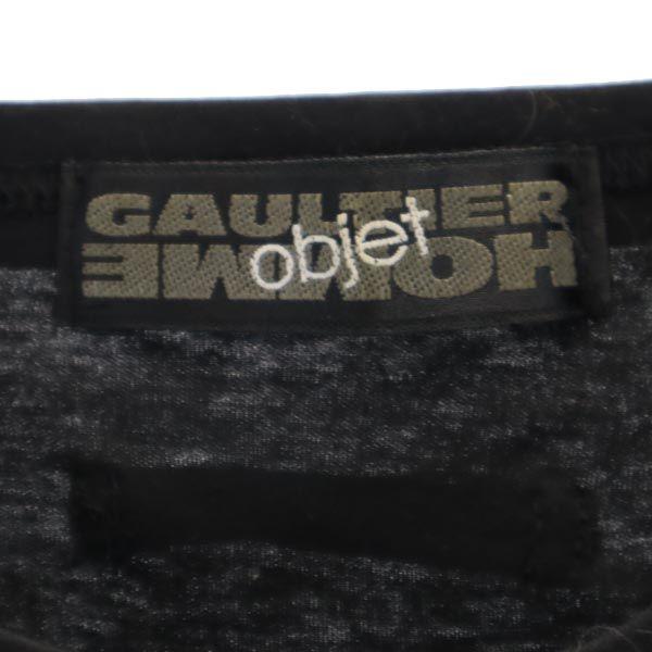 GAULTIER HOMME Objet Made In Japan Long Sleeve T-shirt Free Ron T Men's Used