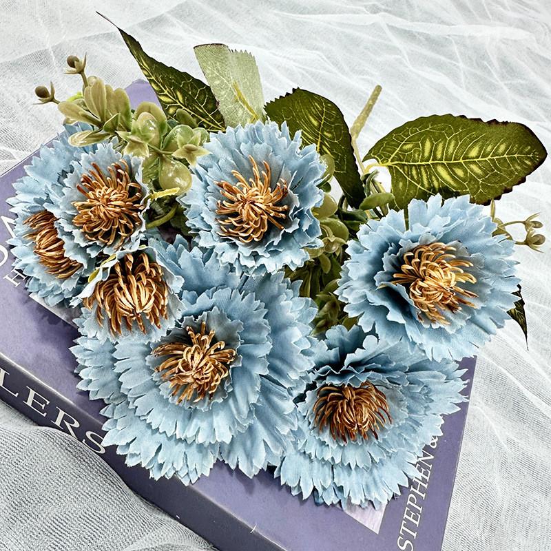 6 Artificial Flower Display For Home Office Decor With Lifespan Longer