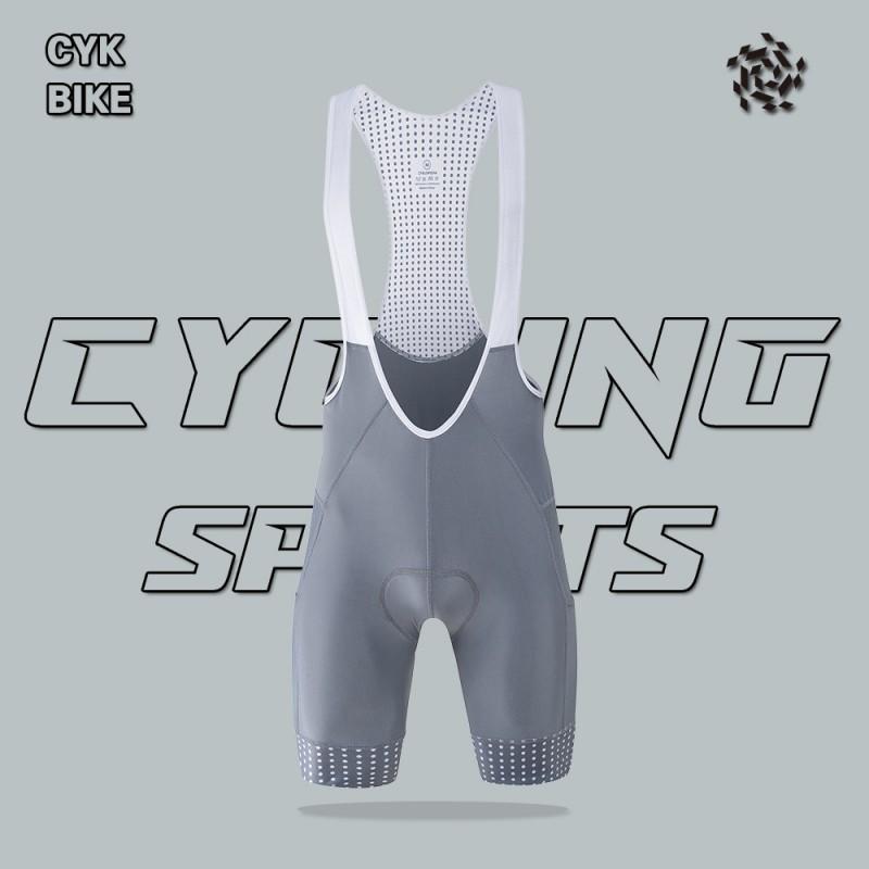 Mens Cycling Bib Shorts Quick Dry Breathable Shock Absorption Pad Road Bike Riding
