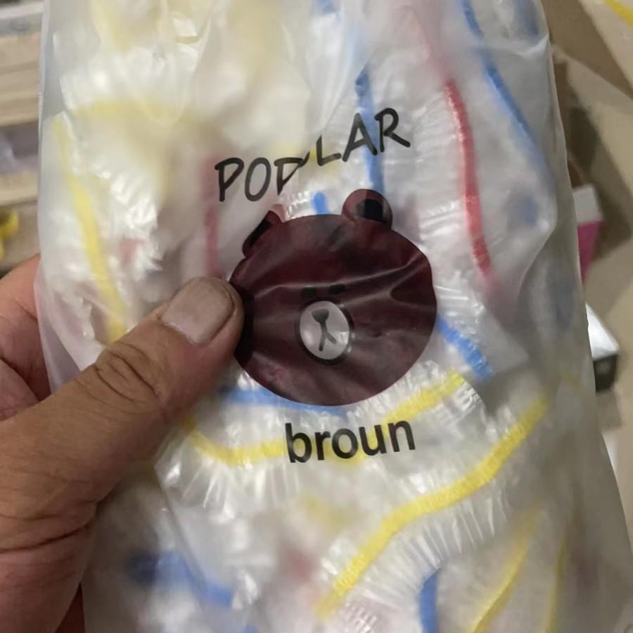 Luxury Style Kitchen Storage Box with Fresh-Keeping Bags, Film, and Shower Caps