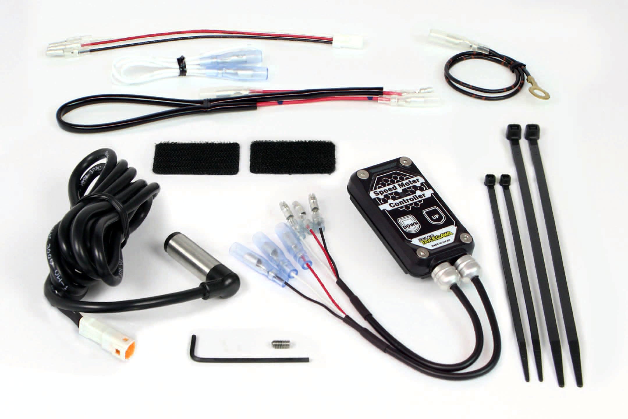Special Parts Takegawa Speed Sensor Kit 2 for Genuine for SP Takegawa Caliper for GROM Meter, Bracket, (JC61/JC75)/MSX125/MSX125SF 05-06-0060