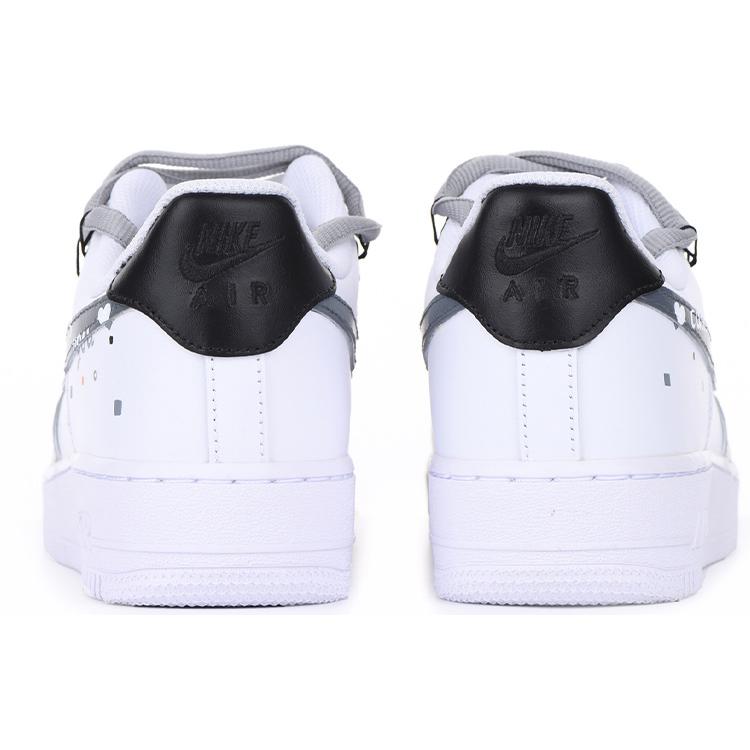 Nike Air Force 1 '07 Air Force 1 Thermal Coverage Low Top Skateboard Shoes Men's Gray White CW2288-111(Team-S-BOX)