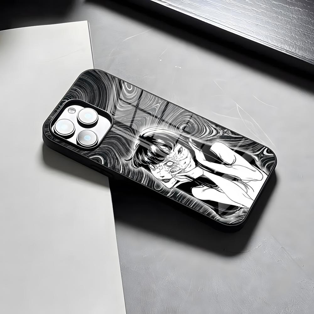 Anime T-Tomie Kawakami Phone Case For IPhone 17 Pro Max 15 Pro 16 14 Plus 12 13 Mini 11 Pro Shockproof Glass Cover