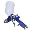 HVLP Spray Gun Kit with 1.4mm Nozzle Needle Cap 600cc Capacity Cup Paint Sprayer Tool for Automotive Furniture Wall