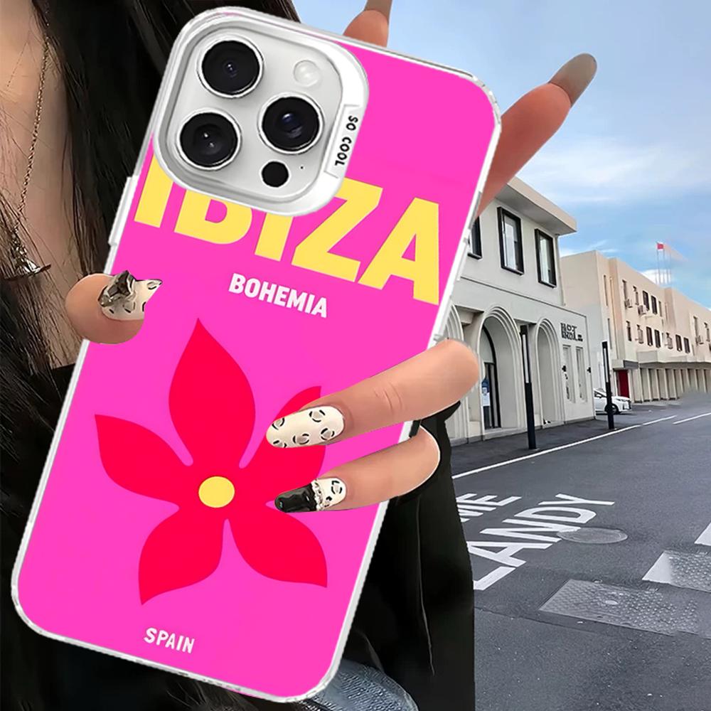 

Bali Ibiza Capri Bondi Palm Phone Case For IPhone 16 15 14 13 12 11 Pro Max X XR XSMAX 8 7 Plus Matte Shockproof Back Cover iPhone 15 pro