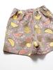 by Beams Top and bottom set cut and sew shorts camel 130 [Look Mini] &