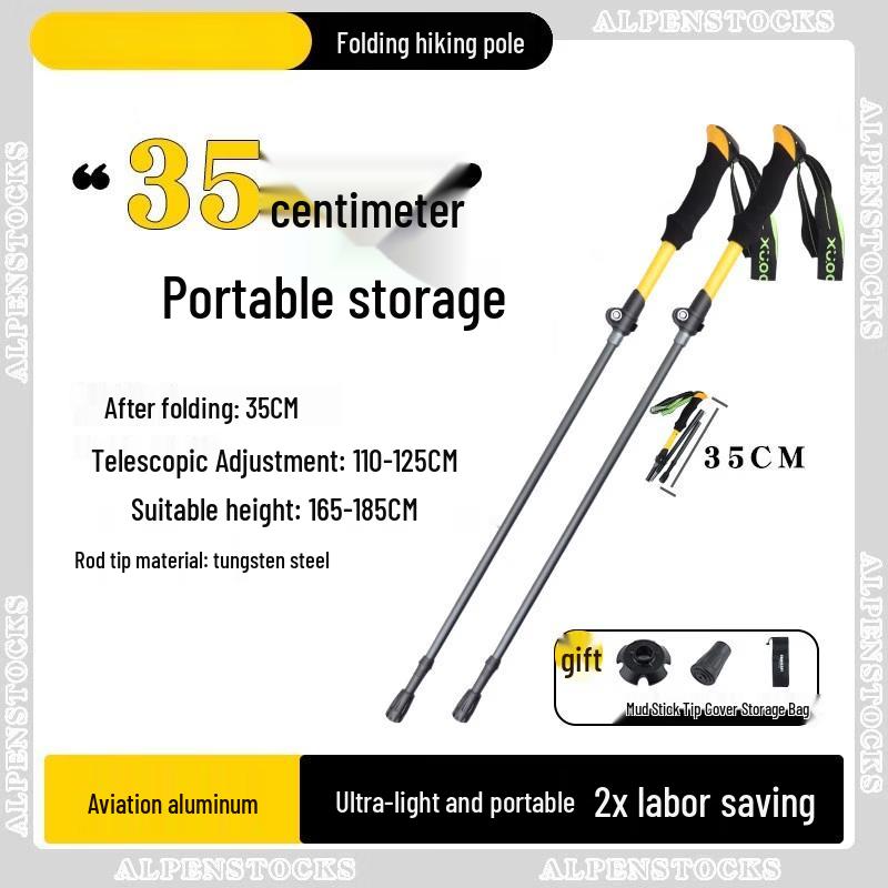 Tiemuyun Ultralight Folding Trekking Pole