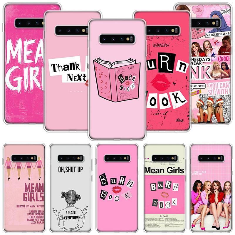 Mean Girls Burn Book Phone Case For Samsung Galaxy S26 S25 Edge S24 S23 FE S22 Ultra S21 Plus S20 + Fundas Cover Coque Galaxy S2