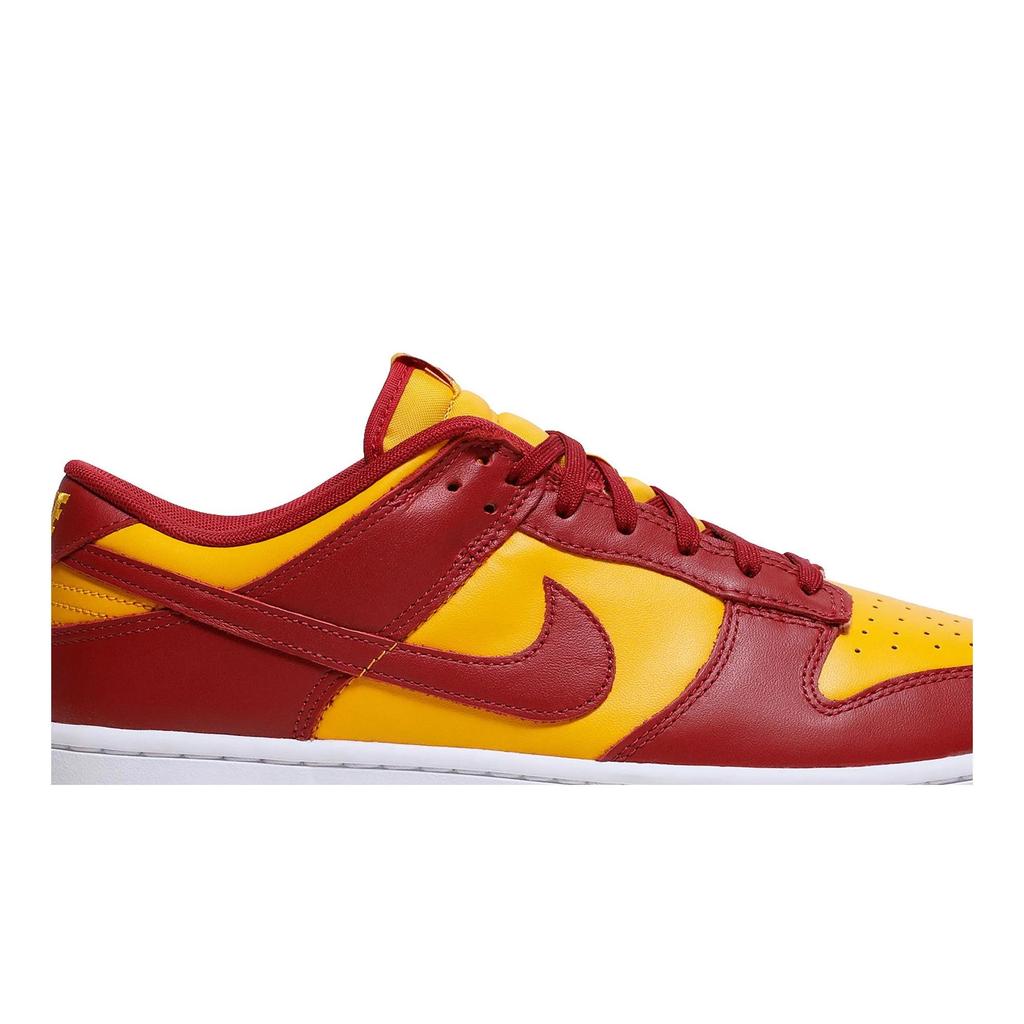 Nike Dunk Low 'USC' (Unisex) Midas Gold / Tough Red / White Skate Shoes DD1391 701