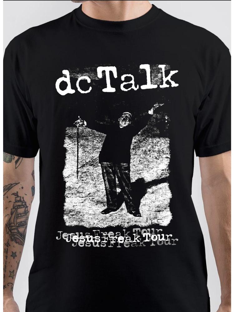NEW DC Talk Band Classic Black All Size Unisex Gift Fan t-Shirt KK51 Unisex T-Shirt M