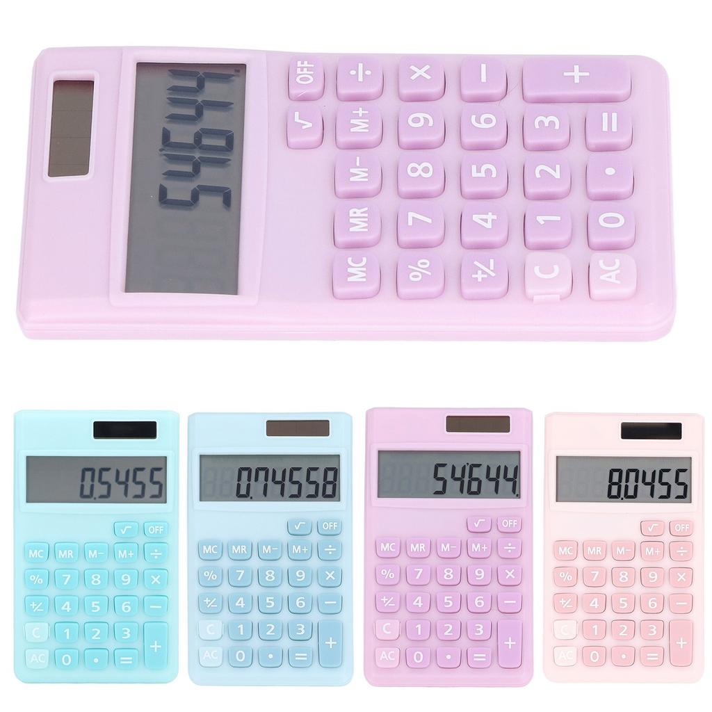 Small Calculator Calculators 8 Bit Display High Sensitivity High Visibility LCD Screen for Household for Business for