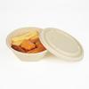 Deshangyuan Biodegradable Sugarcane Pulp Takeout Bowls with Lids
