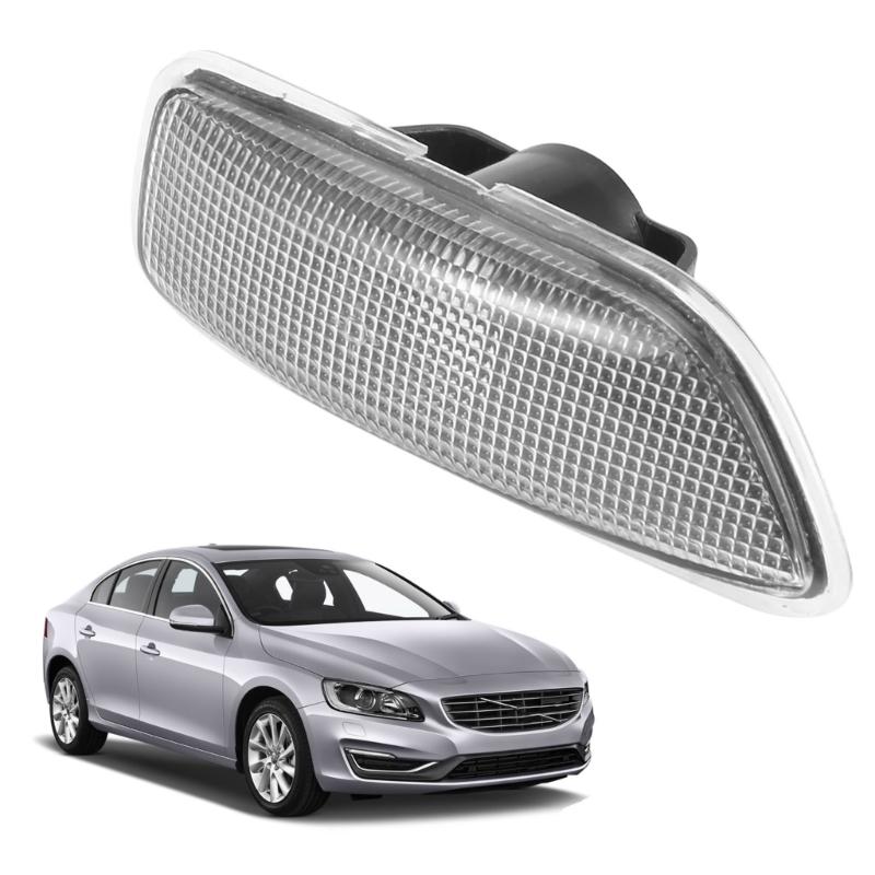 2Pcs Car Front Left Right Marker Light Turn Signal Indicator Lamp 30722641 30722642 for V70 S80 XC70