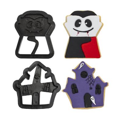 Vampire & Castle Cutters 2 Pcs Halloween