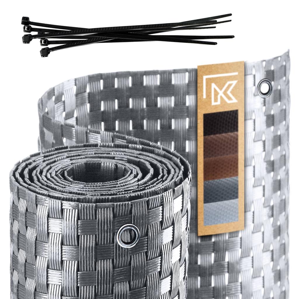 KADAX Balcony Cover Technorattan Balcony Mat 