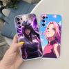 Anime Naruto Transparente Handyhülle für Samsung Galaxy A04 A04S A14 A23 A34 A54 M23 M33 M52 M53