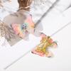 6PCS/set Colored Butterfly Hairpins Hair Clip Women Summer Sweet Hair Clip Side Clips Hair Accessories Hairpin